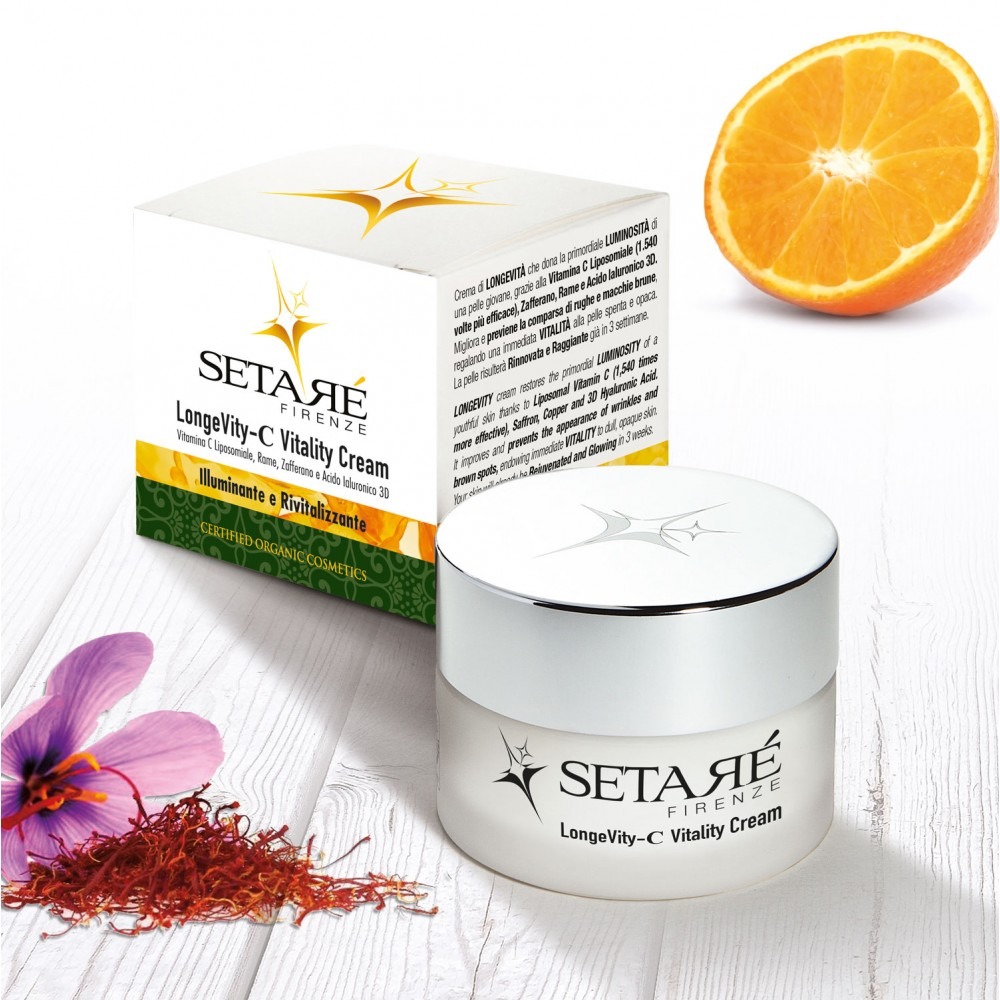 LongeVity-C Vitality Cream: la crema viso della LONGEVITA'